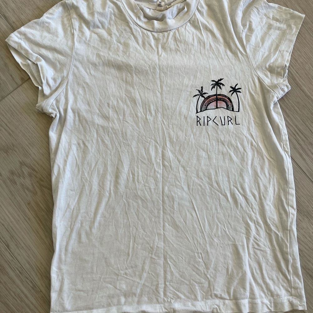 White Ripcurl t-shirt